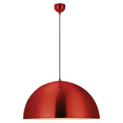 Valgusti, rippvalgusti Lussole LSP-9654. Korpuse värv - Punane. Pirni tüüp - 1*E27, max. 60 watt, komplekt ei sisalda pirni. Laius - 50 cm. Pikkus - 120 cm