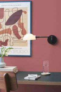 740215 Kjobenhavn wall lamp black LIFESTYLE