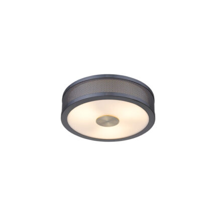 742349 Frame ceiling lamp grey antique brass O24 PACKSHOT