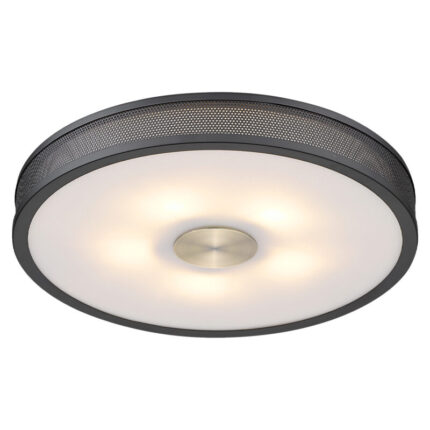 742400 Frame ceiling lamp black antique brass O43 PACKSHOT