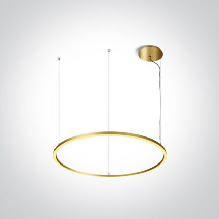 LED laevalgusti, LED lühter, LED laelamp 62156C ONE Light. Korpuse värvid: matt pronks, must. 65W LED dekoratiivne laelamp, IP20, sobib elu- ja äriruumidesse. Värvitemperatuur 3000K; Lumen Väljund 4300lm; Valgusefektiivsus 66.15lm/W. Kõrgus 3000 mm (kõrgus reguleeritav); Läbimõõt 1270 mm.