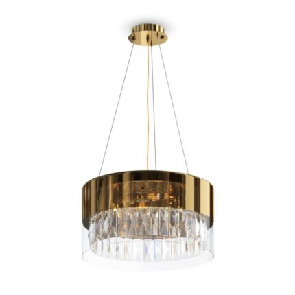 Lühter Wonderland MOD313PL-04G. Maytoni, Saksamaa. 4 pirni E14 60W. Kaitseaste: IP 20. Pikkus: 171 cm. Kõrgus: 21 cm. Diameter 40 cm. Korpuse materjal: Roostevaba teras Värv: Kuld.