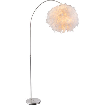 Põrandalamp_Globo_Katunga_ Nikkel_1 pirn_LightConcept_katunga 15057s g21466