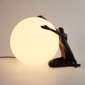 Laualamp Naine 1 Must 47 cm 966 Light Concept 4